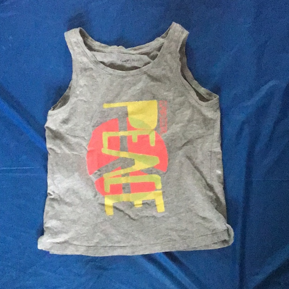 Gap grey graphic tank